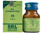 SBL Homeopathy Bio-Combination 28 Tablets - Safuron